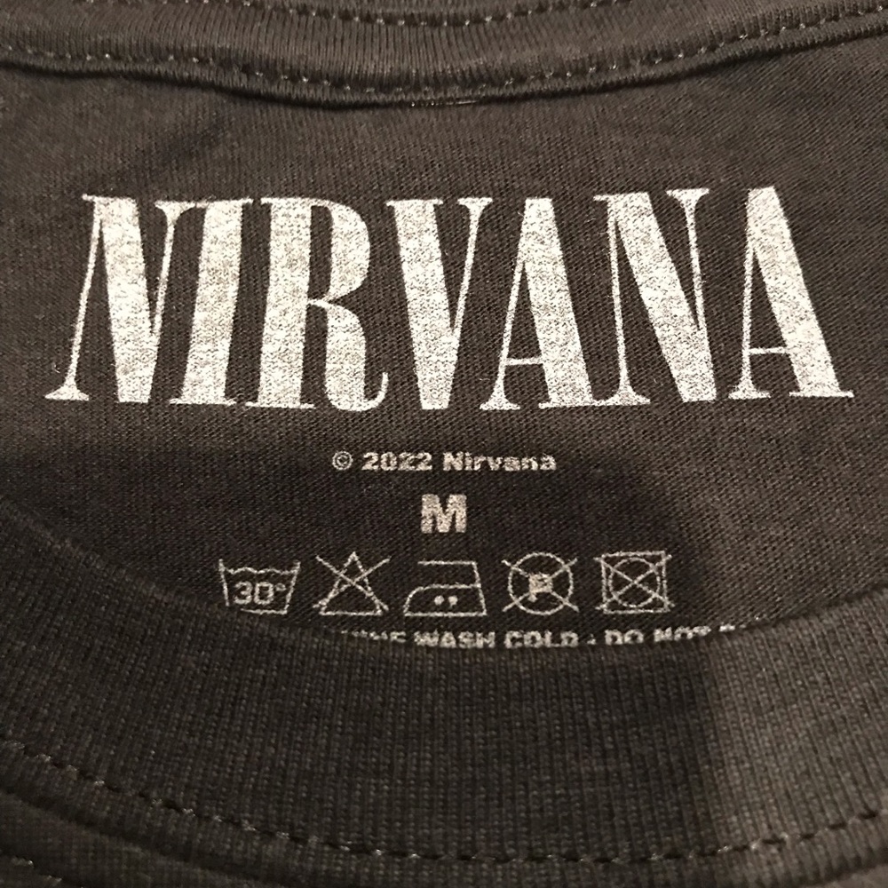 Nirvana t-shirt, black, “Come as you are,” cassette tape, medium, NWOT - Picture 5 of 5